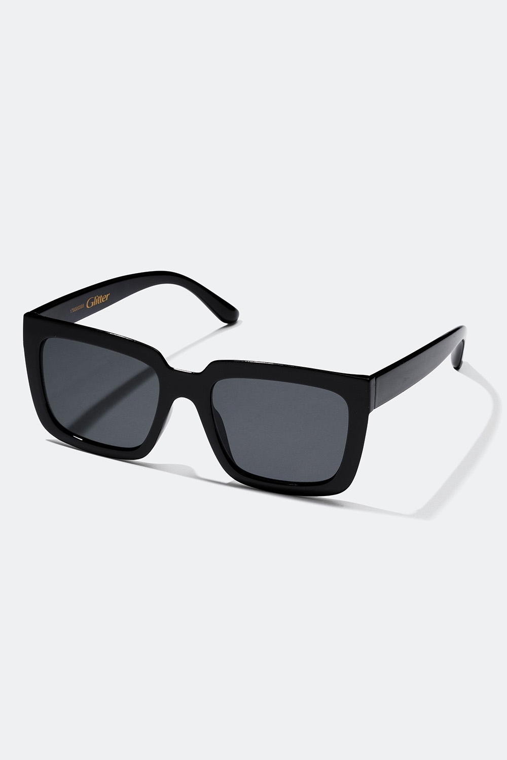 Svarta rektangulära solglasögon i gruppen Accessoarer / Solglasögon hos Glitter (176000589000)
