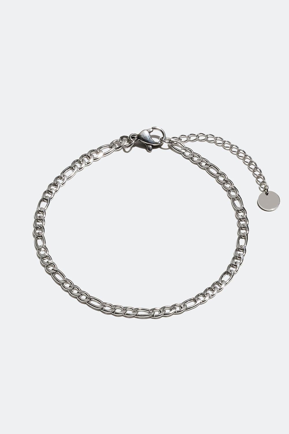 Armband i stål med figarokedja i gruppen Smycken / Armband hos Glitter (251000701601)