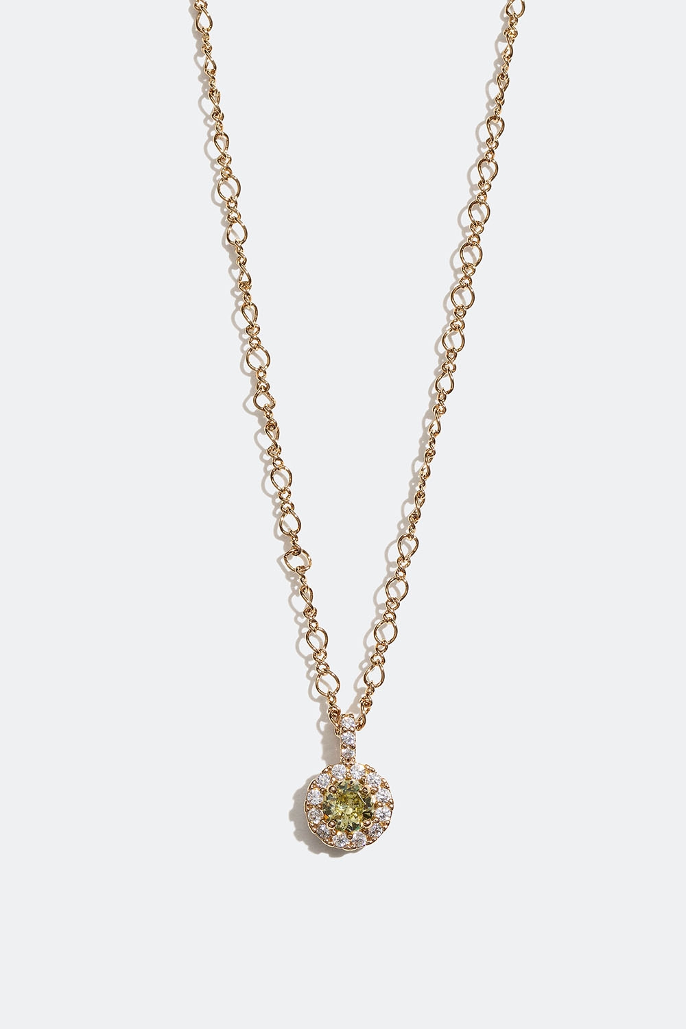 Laurie necklace - Peridot i gruppen Lily and Rose - Halsband hos Glitter (254000557502)