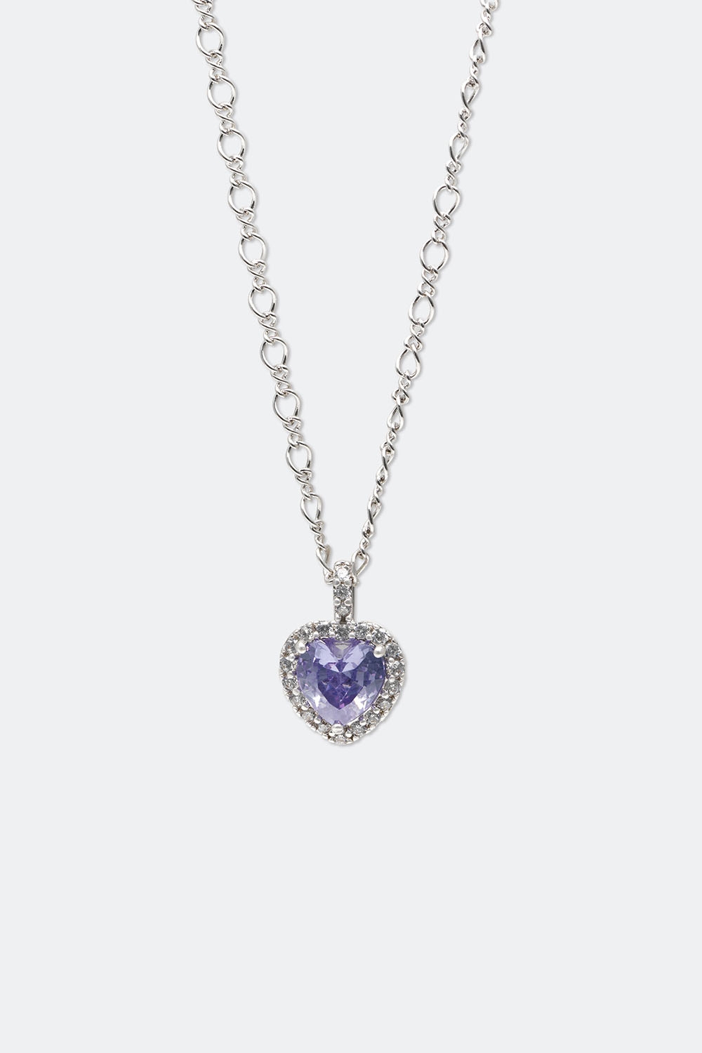 Delphine necklace - Lavender i gruppen Smycken / Halsband / Halsband med hänge hos Glitter (254000586601)