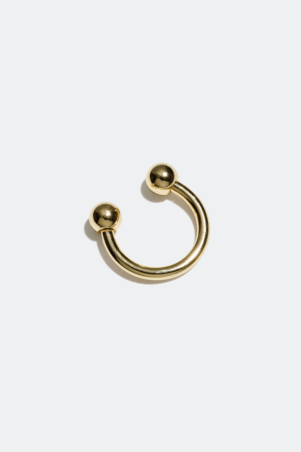 Guldfärgad piercing hästsko barbell i gruppen Smycken / Piercings / Navelpiercings hos Glitter (255000122000)