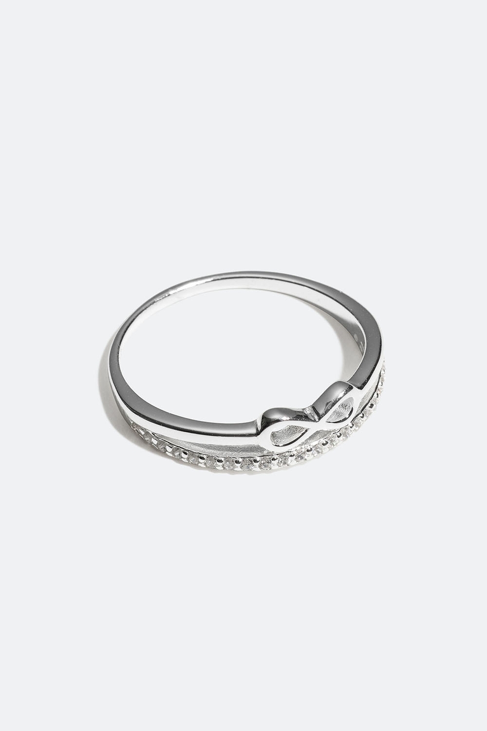 Ring i äkta silver med infinity-symbol i gruppen Äkta silver / Silverringar / Silver hos Glitter (55600070)