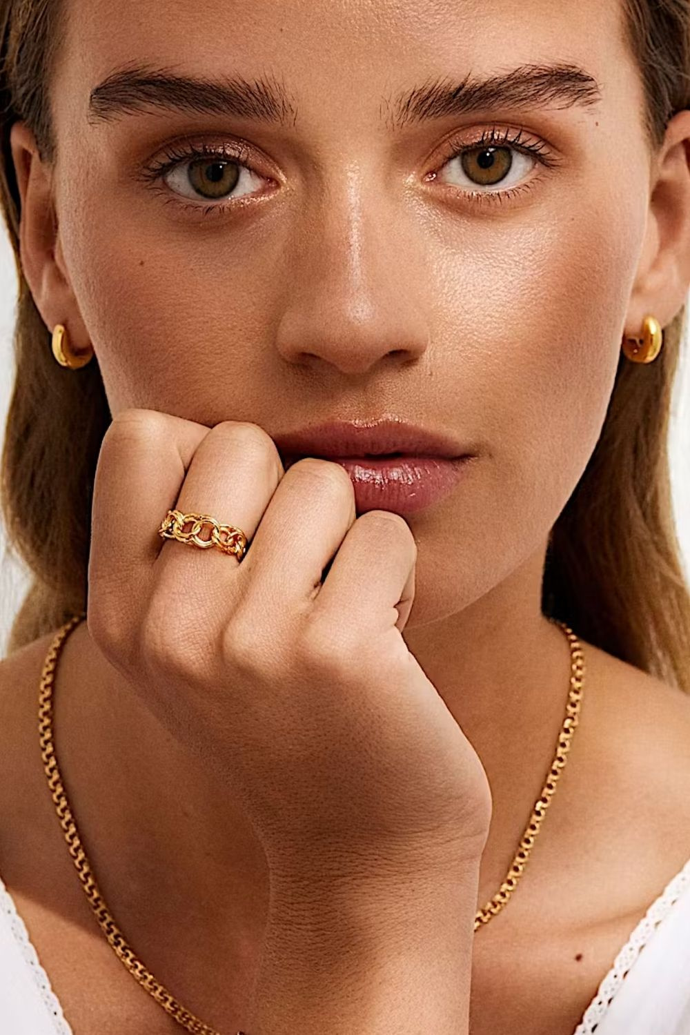 Bismarck Ring (M) 24k Gold Plated