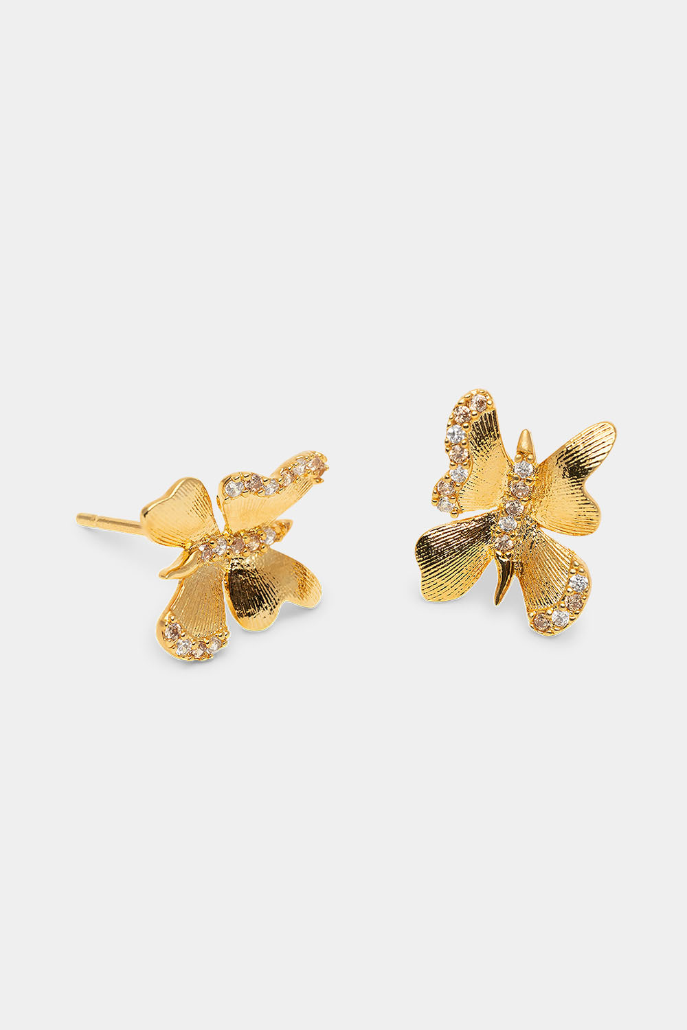 Brigitte earrings - Champagne mist