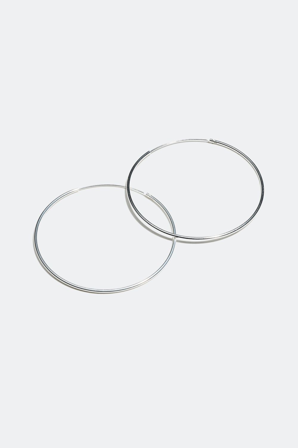 Creoler i silver, 5cm