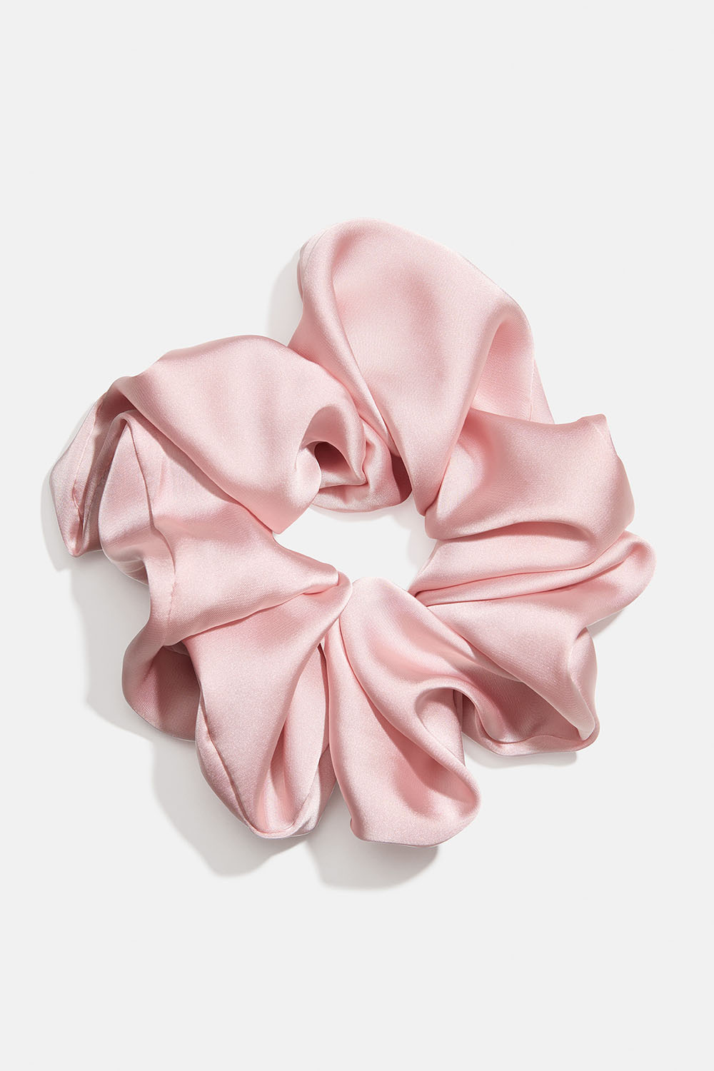Stor scrunchie i ljusrosa