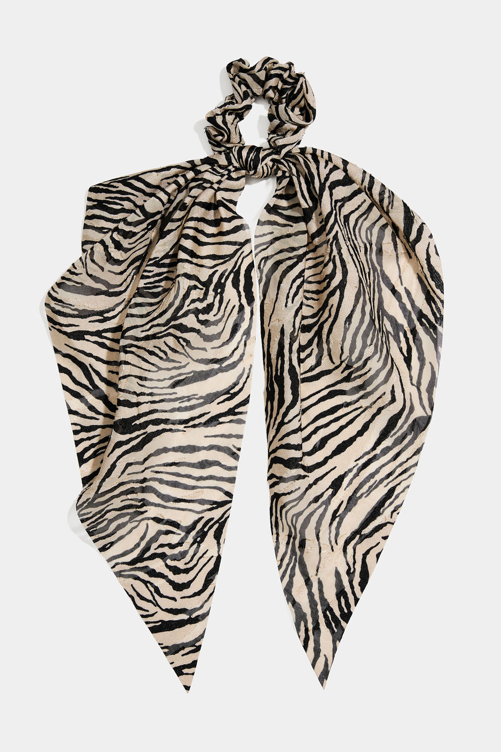 Scrunchie tail, zebra